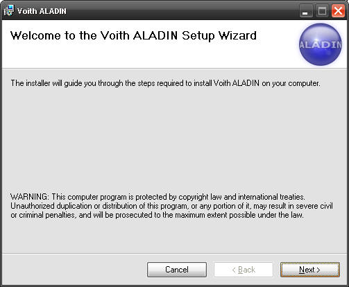 ALADIN Installation
